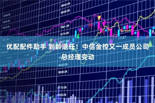 优配配件助手 到龄退任！中信金控又一成员公司总经理变动
