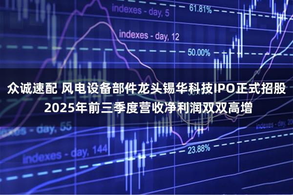 众诚速配 风电设备部件龙头锡华科技IPO正式招股 2025年前三季度营收净利润双双高增